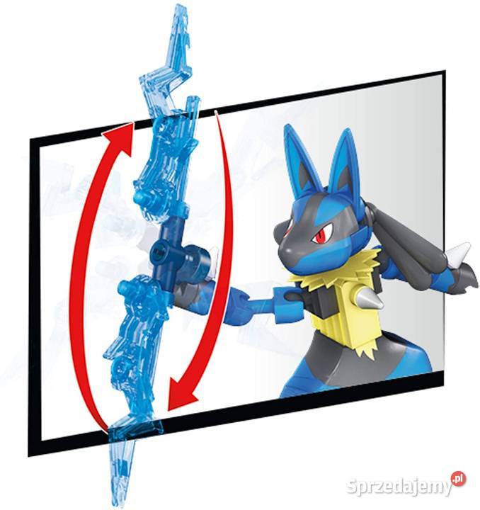 Figurka Pokemon Lucario Klocki Konstrukcyjne Mogilany