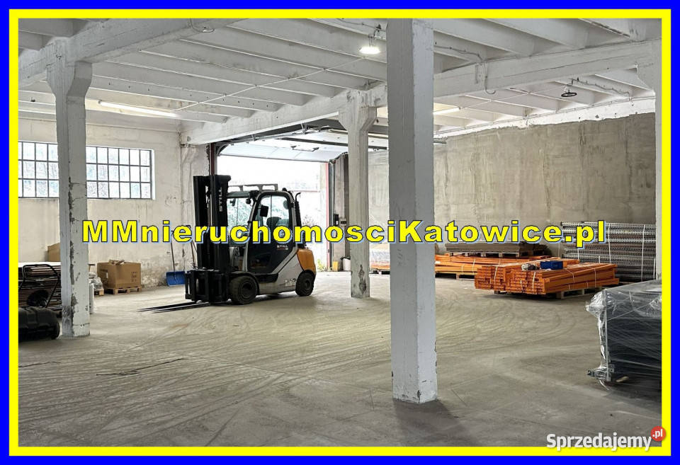 Magazyn do wynajęcia Katowice rampa 2 bramy plac śląskie sprzedam