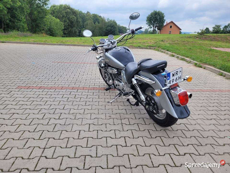Hyosung Aquila GV 250 łańcuch Brzezie