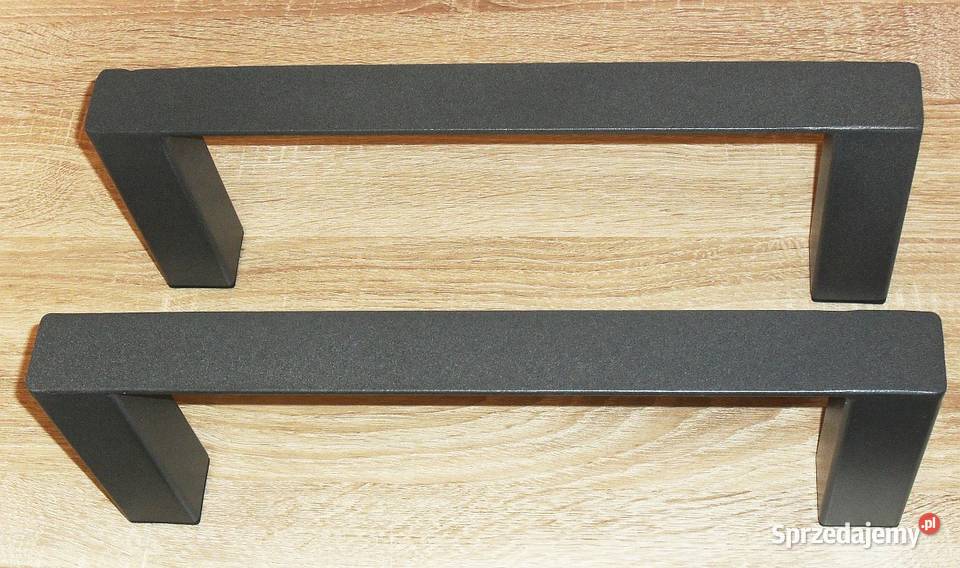 Nogi meblowe metalowe mocne ciemnoszary lakier 4cm Gliwice