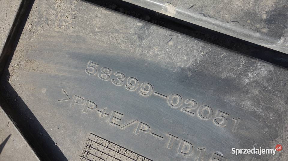 TOYOTA AURIS II OSŁONA PLYTA PODWOZIA Ruda Śląska