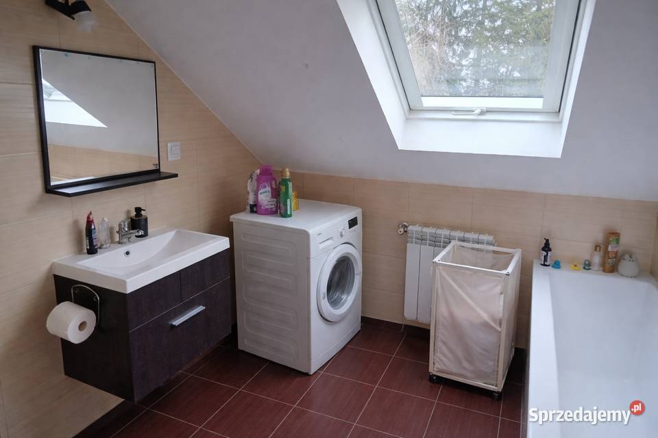 Dom drewniany 130 m 5 pokoi taras duzy gataż Rogów