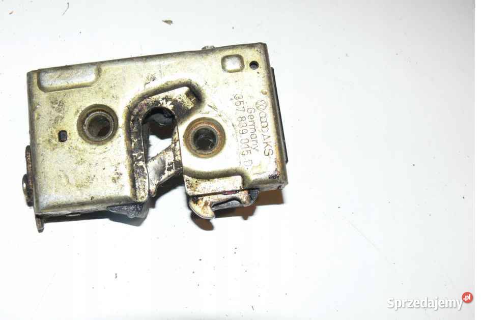 VW PASSAT B3 III ZAMEK TYŁ LEWY 357839015 D Wielkie Drogi