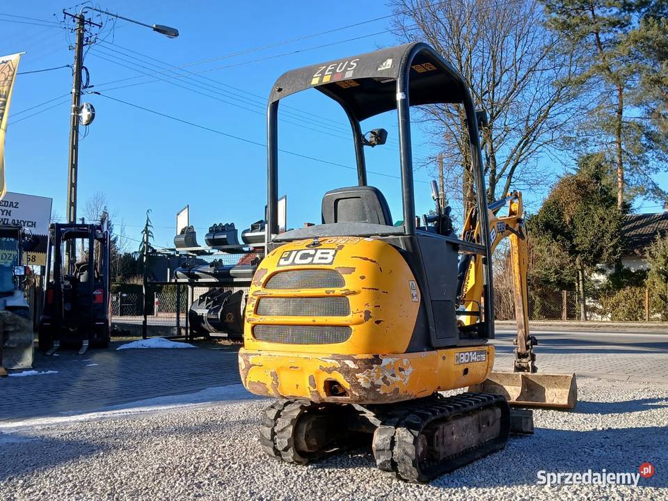 JCB 8014 Mini koparka JCB 8014 z 2017r ładna Złoczew