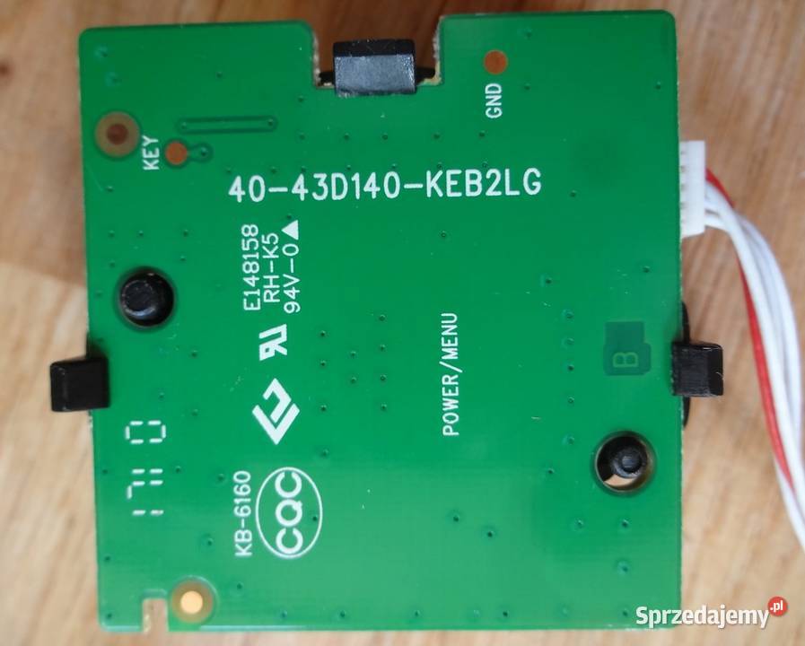 Thomson 43FC3106 moduł 4043D140KEB2LG IRMENU Pozostałe