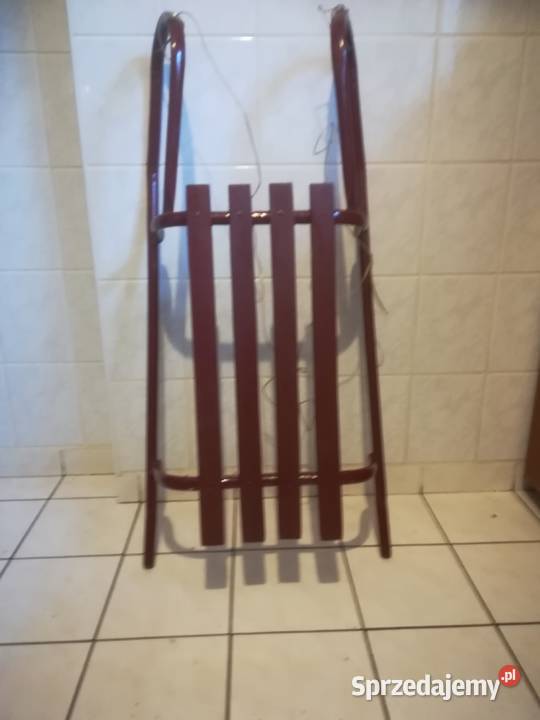 Ladne i lekkie sanki metaloweDł sanek 90 Sanki