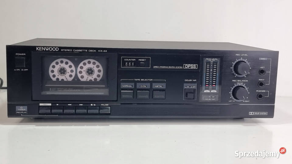 Kenwood KX 44 KX44 magnetofon cassette deck Międzychód