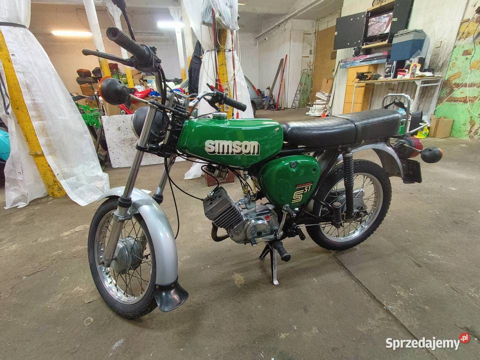 Simson S51 Electronic 1984rzarejestrowany k Rok produkcji 1984 Simson Jastrzębie-Zdrój