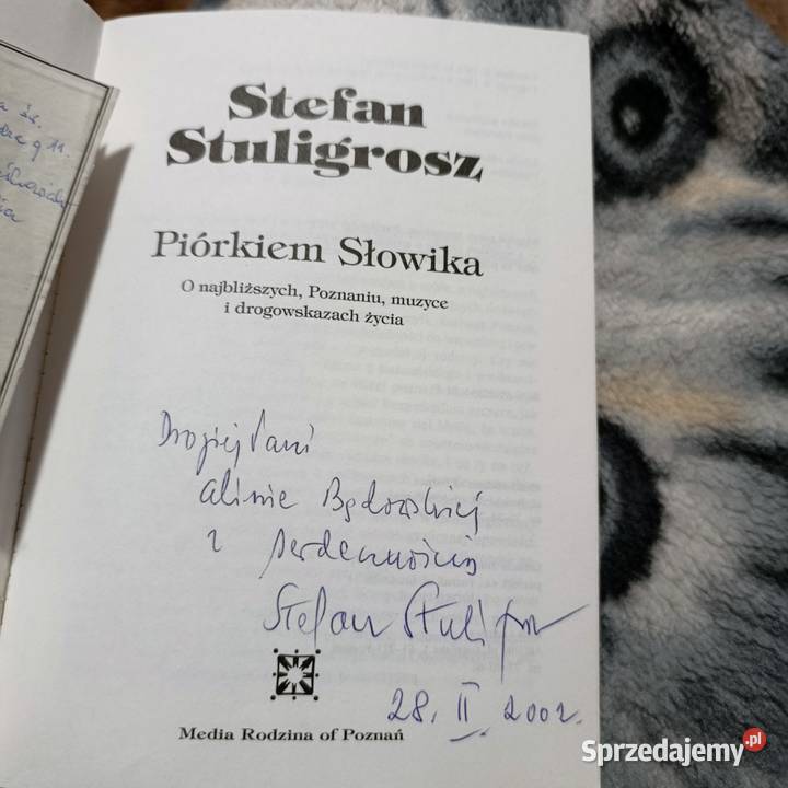 książki Piórkiem Słowika Stuligrosza z wielkopolskie Poznań