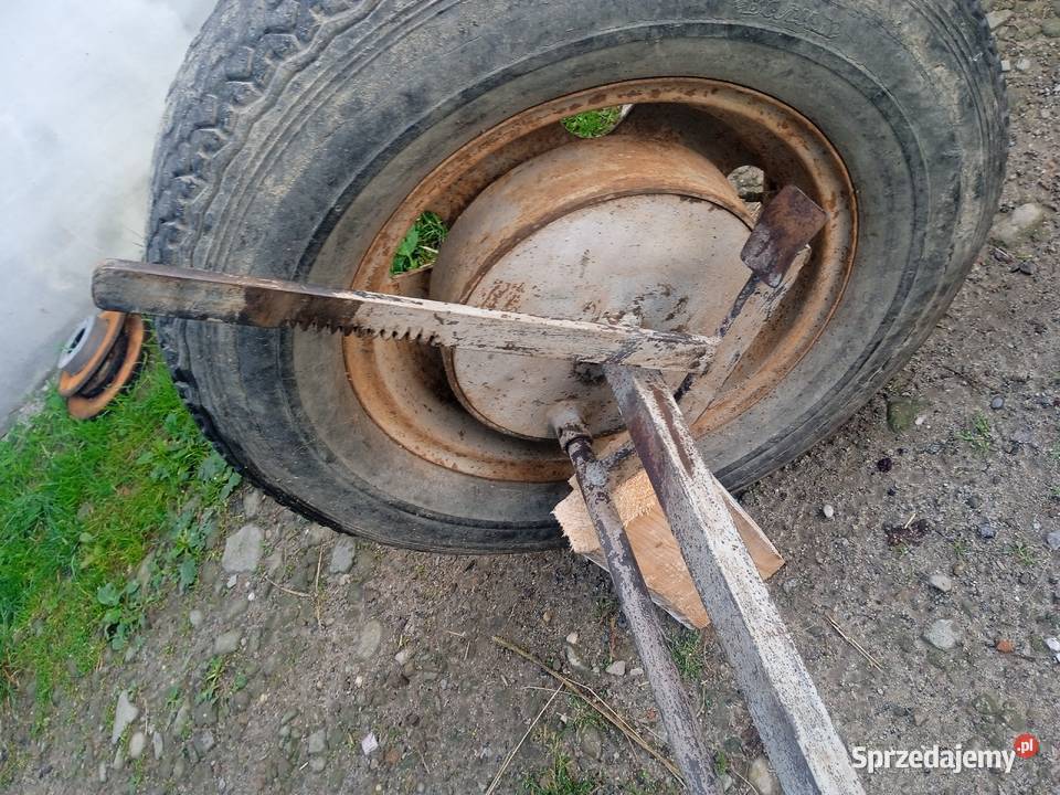 Oś z hamulcami na kołach 15 Limanowa sprzedam