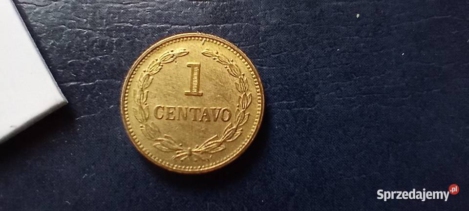 Stare monety 1 cent 1977 Salwador Lesko