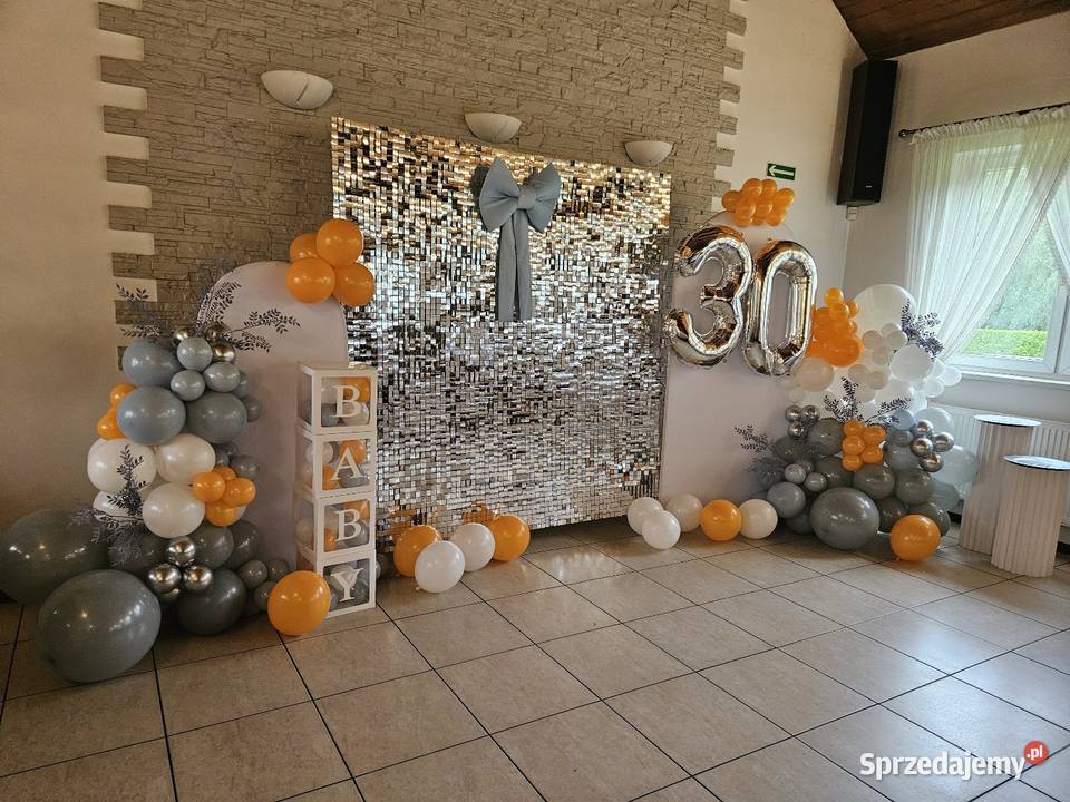 Dekoracje imprez ścianki balonowe wielkopolskie Kalisz