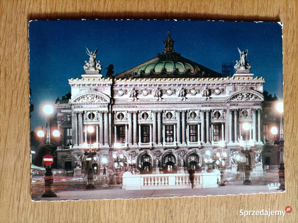 PARYŻ WIDOK NA GMACH OPERY Piszczac