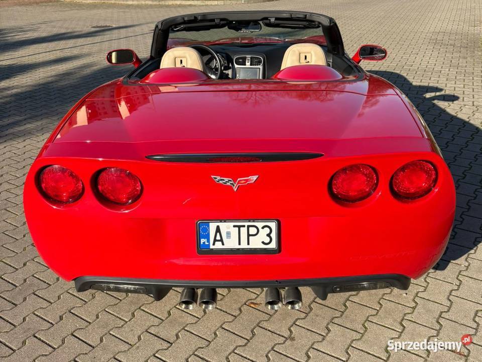 CZERWONE CABRIO elektryczne lusterka Corvette Chevrolet mazowieckie