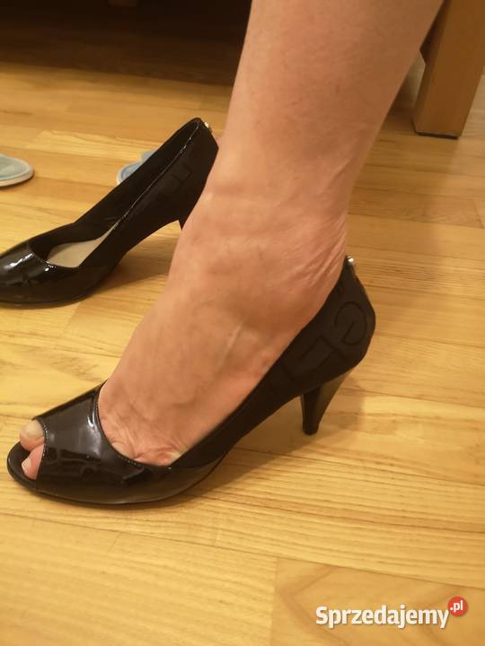 GF FERRE Gianfranco Ferre czarne buty włoskie na mazowieckie sprzedam