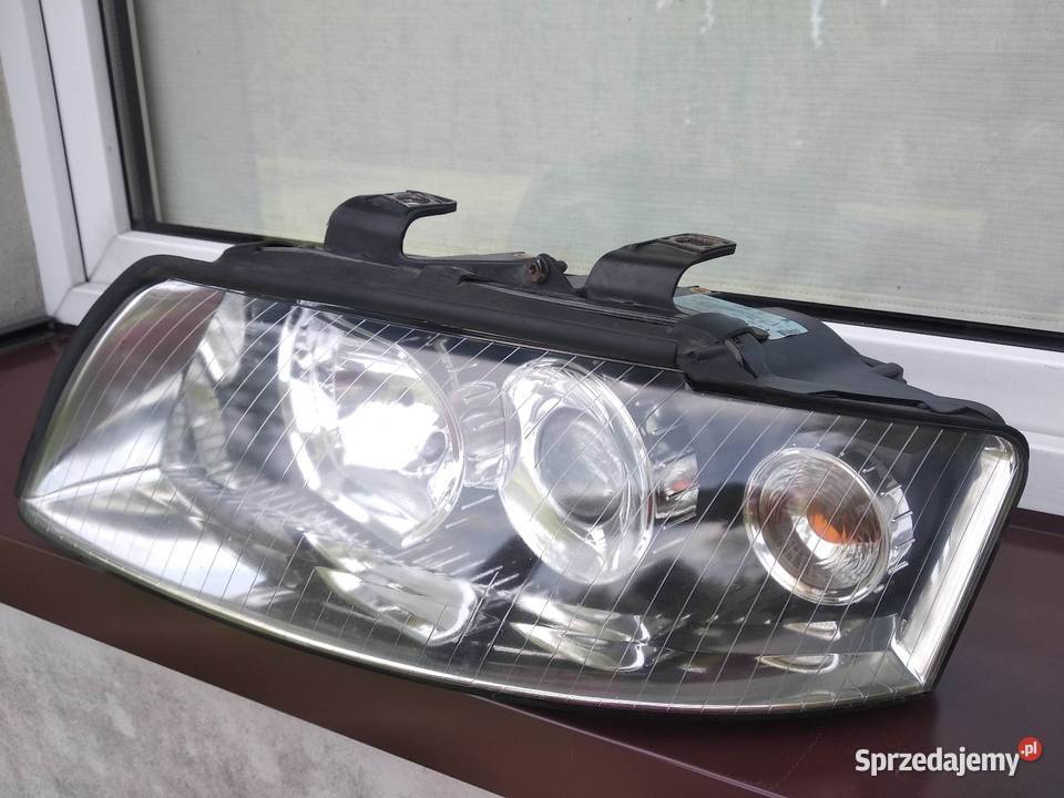 Audi A4 B6 lampy przednie reflektory przód prawy łódzkie Sieradz