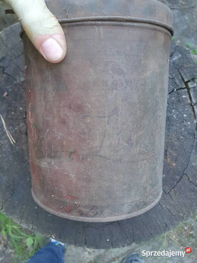 Stare pudełko blaszane puszka na Landrynki K Warszawa sprzedam