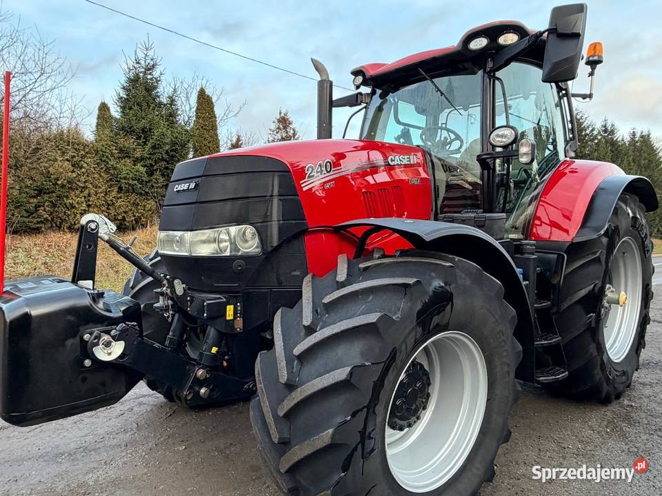 Ciągnik Rolniczy Case Puma 240 CVX 5000mth 2018 dolnośląskie Nowa Ruda sprzedam