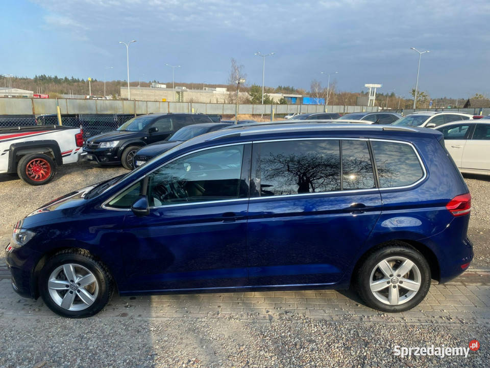 Volkswagen Touran 14tsi pasek nowy polski salon bluetooth Gdańsk