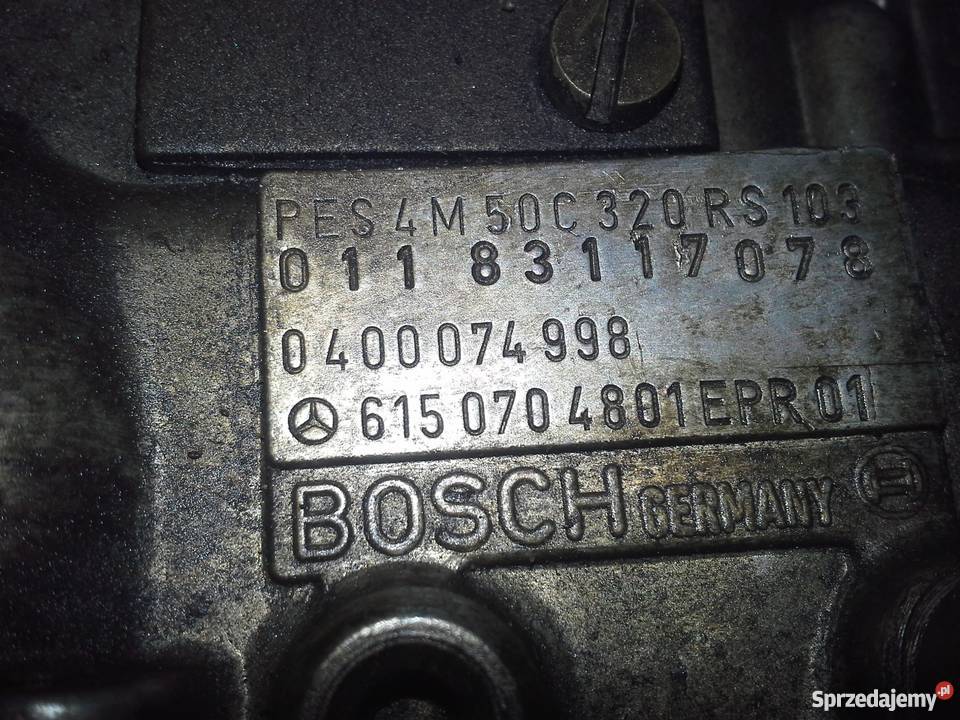 Pompa wtryskowa Mercedes 0400074961 0400074922 0 Częstochowa sprzedam