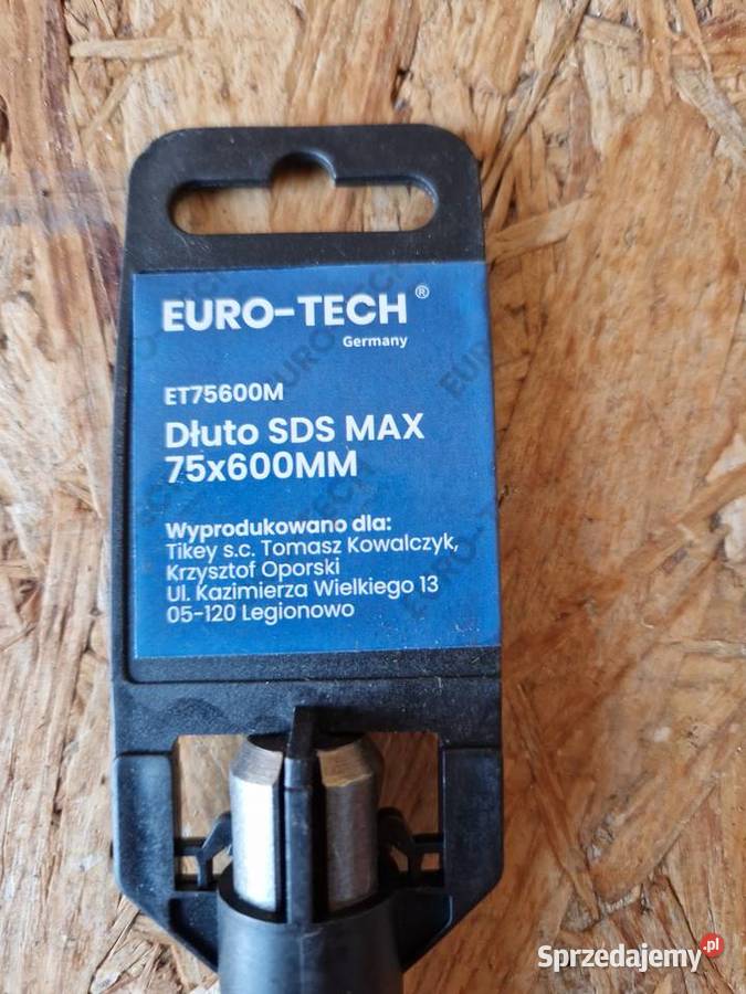 Dłuto SDS 75x600mm beton cegła tynk płytki Głogowa