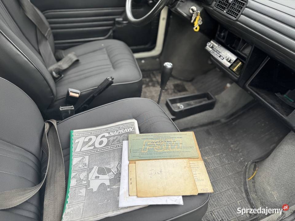 Fiat 126p FL 1991 odbudowie kupiony w polskim salonie kujawsko-pomorskie Świecie sprzedam