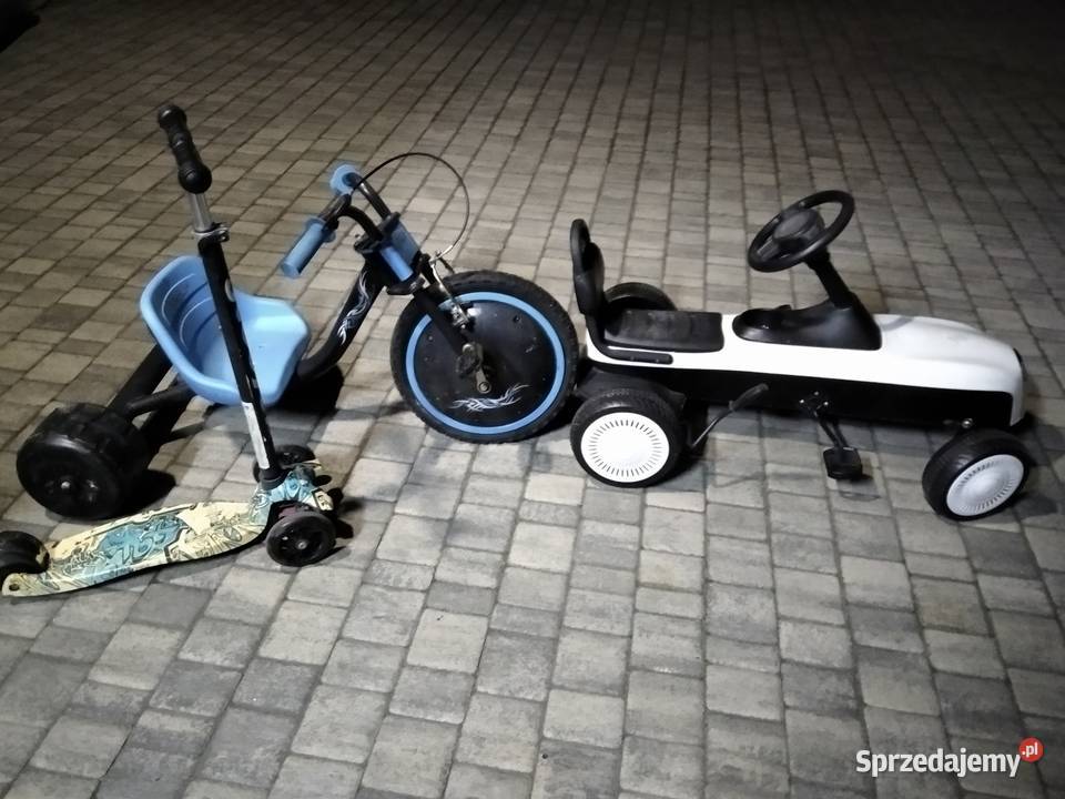 Sprzedam rower rowerek dziecka 12 samochód na