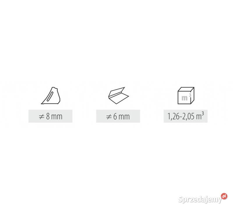 SZUFLA WALCOWANA DO ZIARNA OBJĘTOŚCIOWA Pozostałe