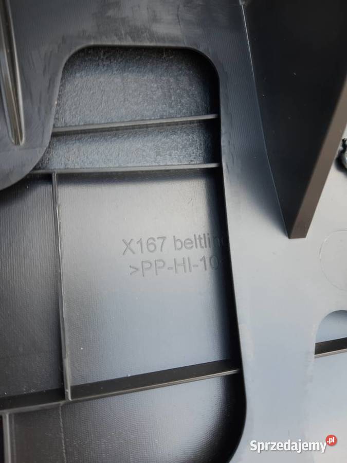 MERCEDES GLE W167 TAPICERKA BAGAŻNIKA BOCZEK L Trzciel