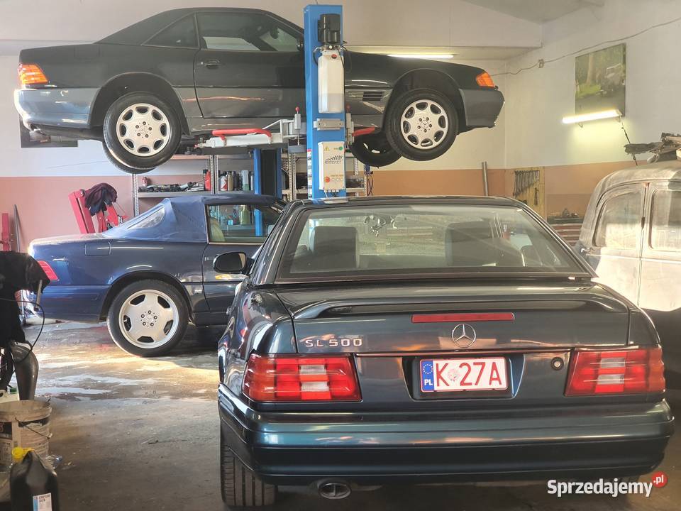 Naprawa uszczelnienie siłowników dachu Mercedes Kraków