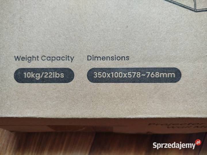 Regulowany uchwyt półka do ściany na projektor