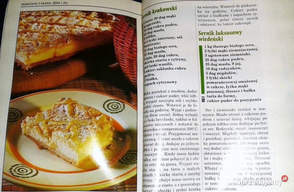 Smakołyki z mleka sera i jaj Alina Stradecka Chełm