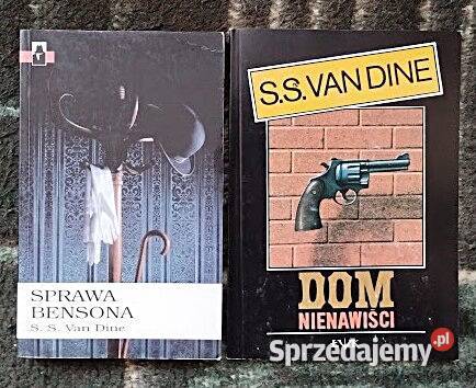 Sprawa Bensona Dom nienawiści S S Van Dine Książki i Podręczniki