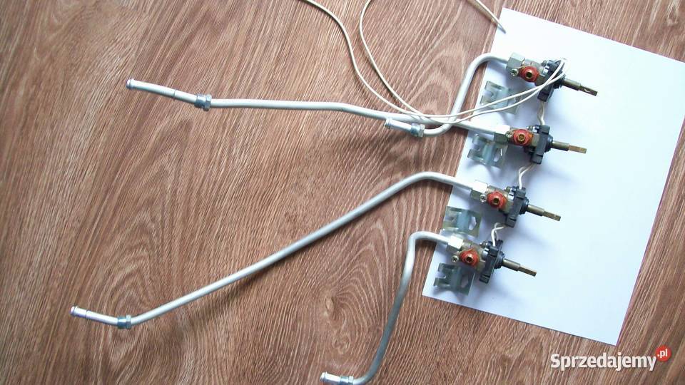 Komplet zaworów gazowych z rurkami do AMICA typ Reda