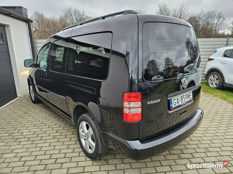 Volkswagen Caddy 20 MPi 109 7 OSÓB benzyna NOWY immobilizer Samochody osobowe Gdynia
