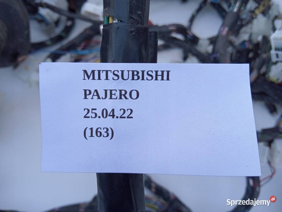 WIĄZKA INSTALACJA MITSUBISHI PAJERO SPORT II Nowy Tomyśl sprzedam