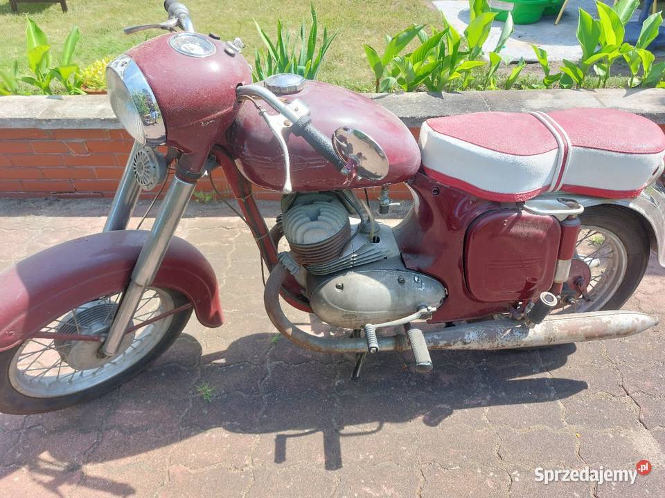 Jawa 350 1959 dokumenty 16KM lubuskie Zielona Góra
