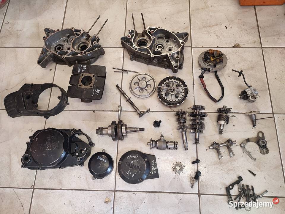 Yamaha DT 50 silnik części cylinder głowica Jelenia Góra