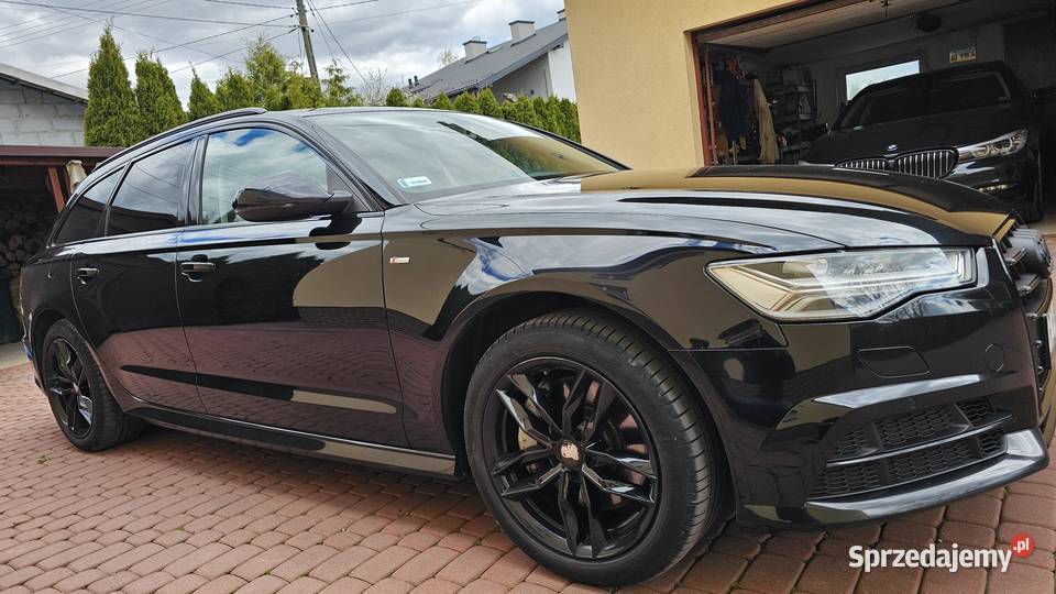Audi A6 C7 20 TFSI 252 2017r STronic SLine FV23 światła przeciwmgielne podkarpackie