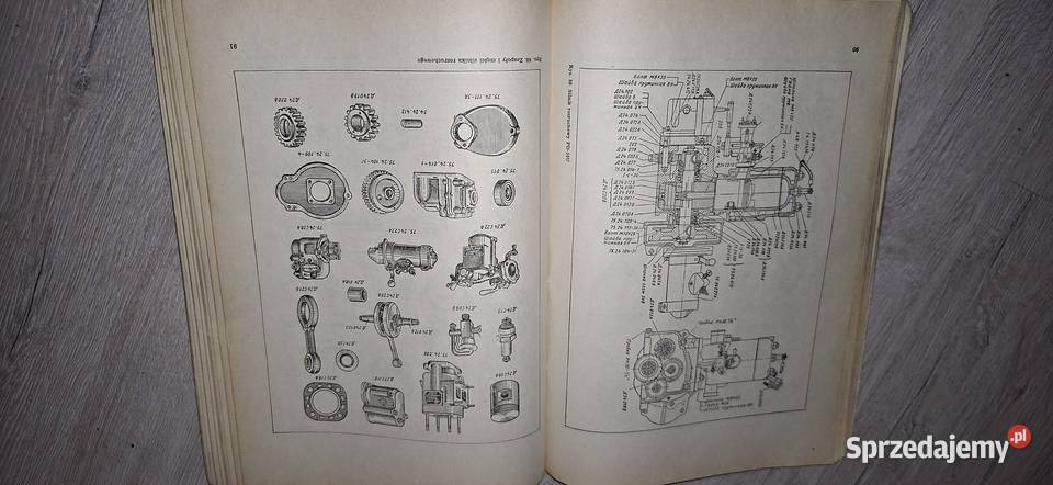 Katalog części zamiennych ciągnika DT75S4 WEMA wielkopolskie Łęczyca