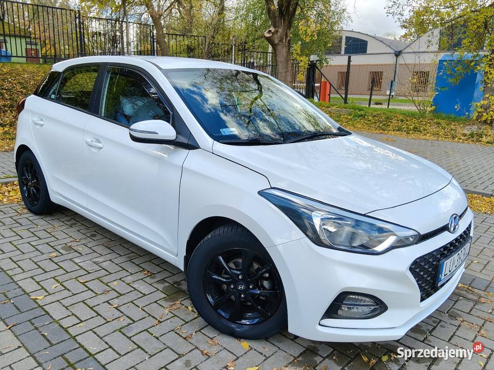 Hyundai i20 auto z polskiego salonu stan idealny elektryczne szyby Lublin