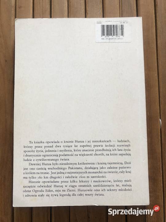 Sekrety zdrowia plemienia Hunzów Renee Taylor ISBN 8386757507 Poradniki, albumy i reportaże Płock