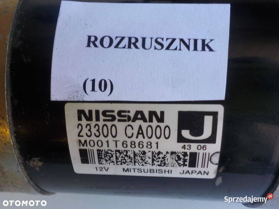 ROZRUSZNIK 23300 CA000 NISSAN MURANO Z50 2 wielkopolskie Nowy Tomyśl sprzedam