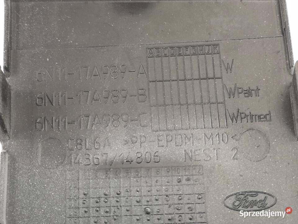 ZAŚLEPKA ZDERZAKA PRZÓD FORD FUSION 2005 NOWA