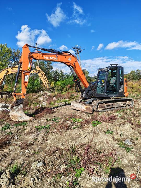 Koparka gąsienicowa HITACHI ZX 85 USB 2021 śląskie Cieszyn