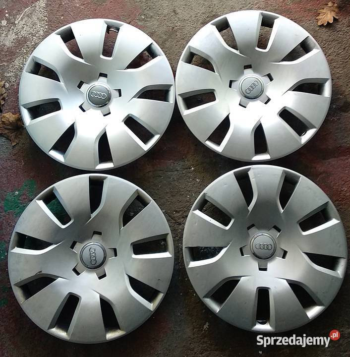 Oryginalne Kołpaki Audi 16 A4 B8 A6 C6 KOMPLET 4 warmińsko-mazurskie Ostróda