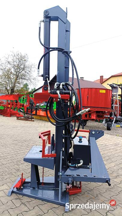 Łuparka hydrauliczna pionowa 20T napęd z WOM lubelskie Wola Różaniecka