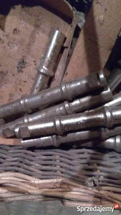 Stare ośki rowerowe PRL suport Góra Kalwaria