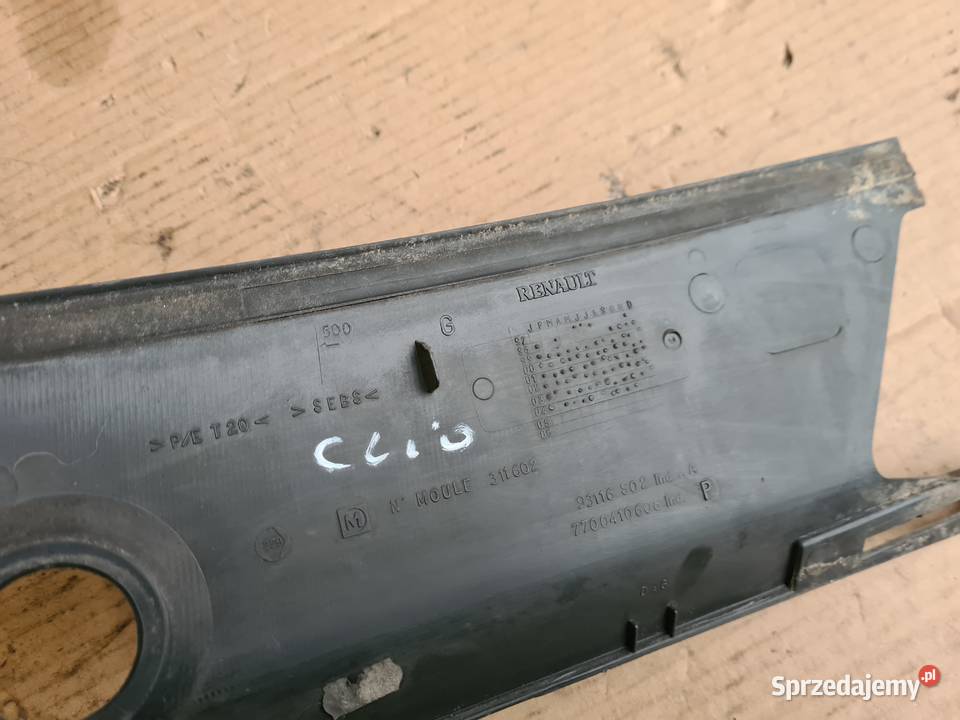 Renault Clio 2 lift osłona listwa podszybia Legnica