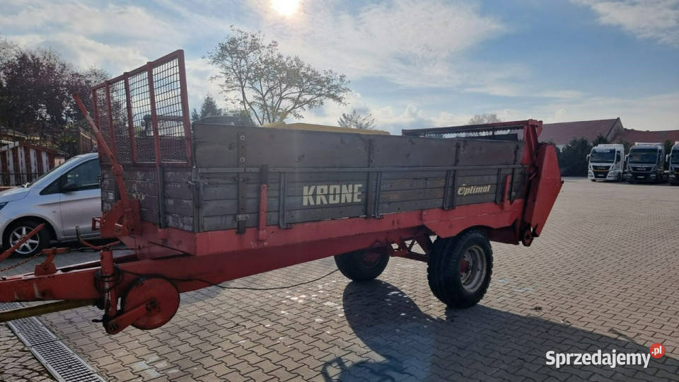 Rozrzutniki obornika Krone Krone Optimat Krone Głogówek